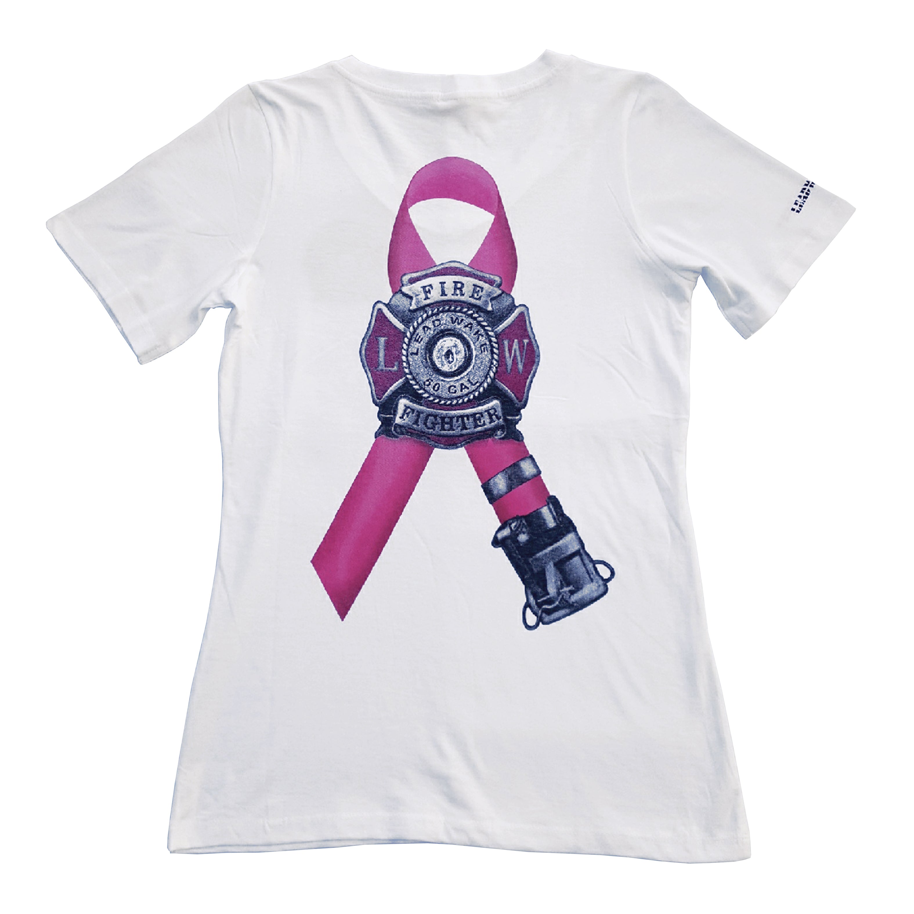 Women's Breast Cancer Awareness<br> T-Shirt in White