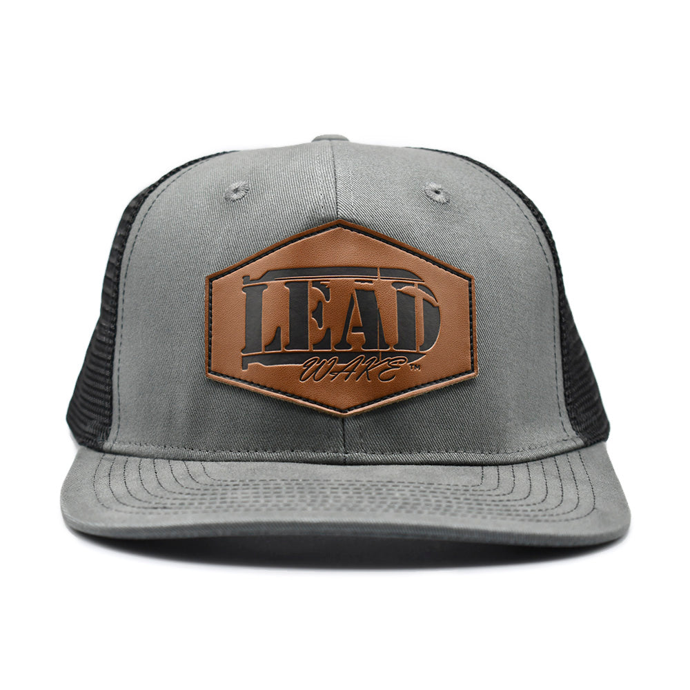 Lead Wake Hat <br>Charcoal Grey & Black