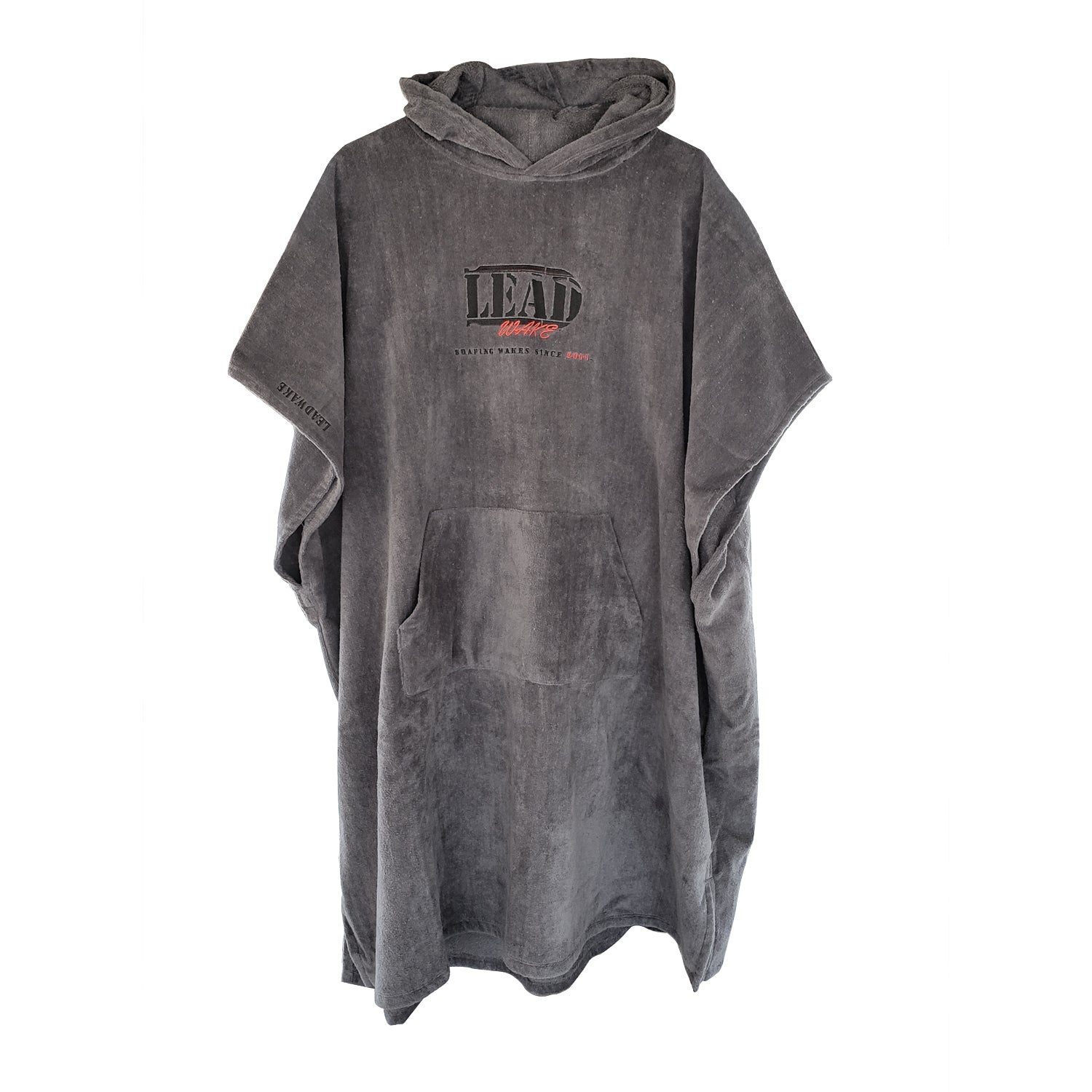 Lead Wake Charcoal<br> Towel Poncho