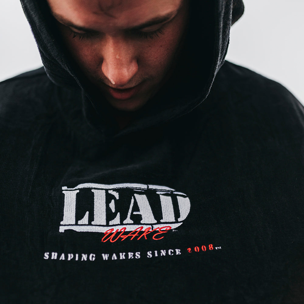 Lead Wake Black <br>Towel Poncho