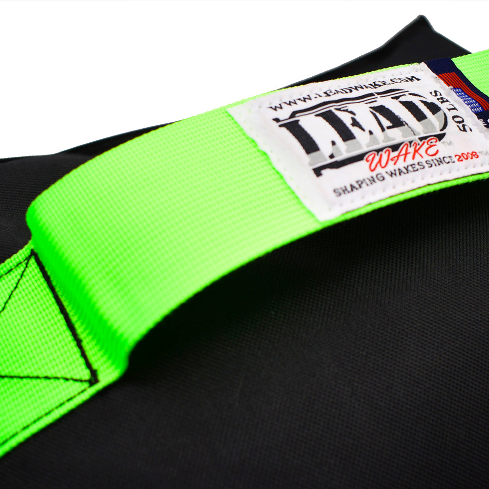 Neon Green and Black 50lb <br>Lead Wake Ballast Bag
