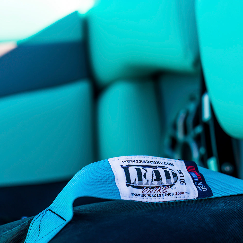 Teal and Black 50lb <br>Lead Wake Ballast Bag