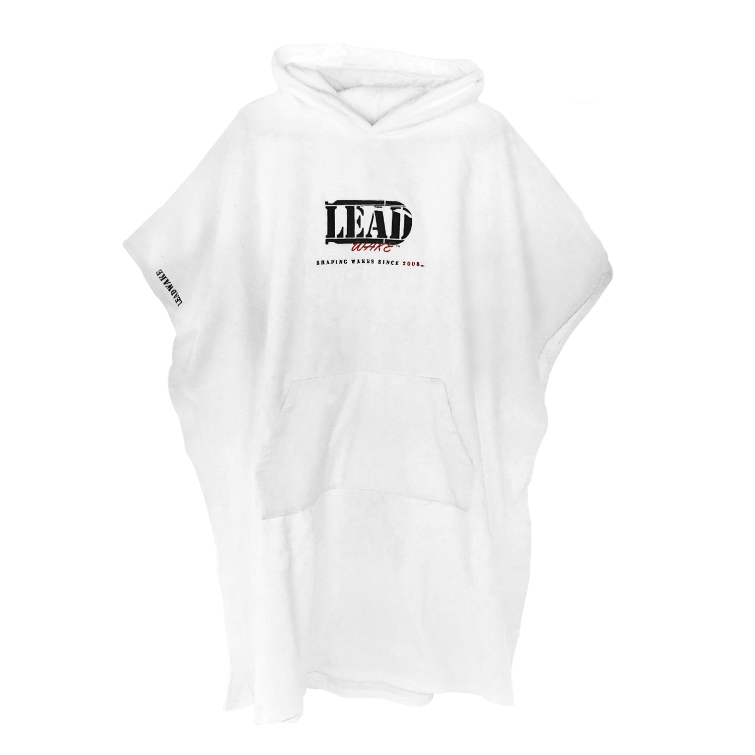 Lead Wake White <br>Towel Poncho