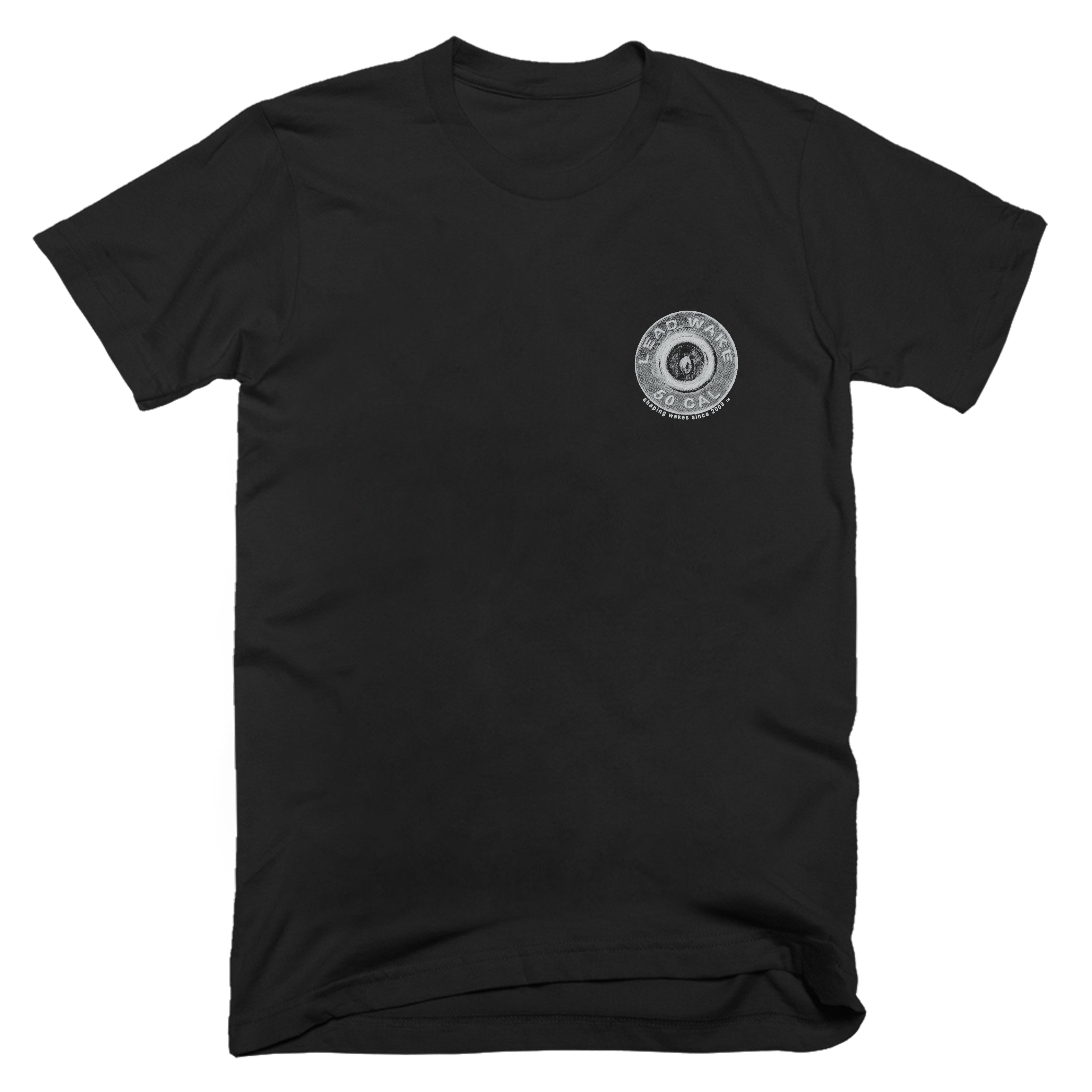 Lead Wake Logo <br> T-Shirt in Black