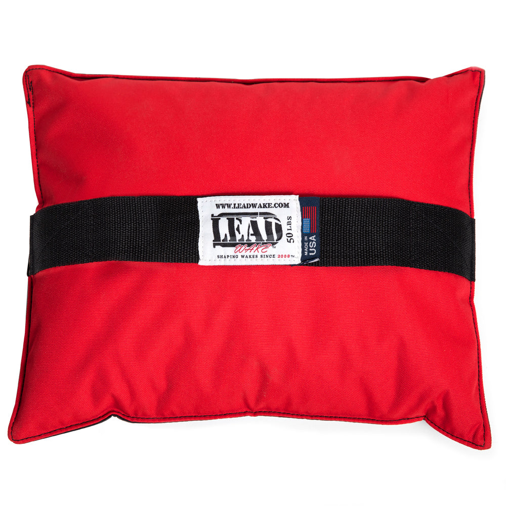 Red 50lb <br>Lead Wake Ballast Bag